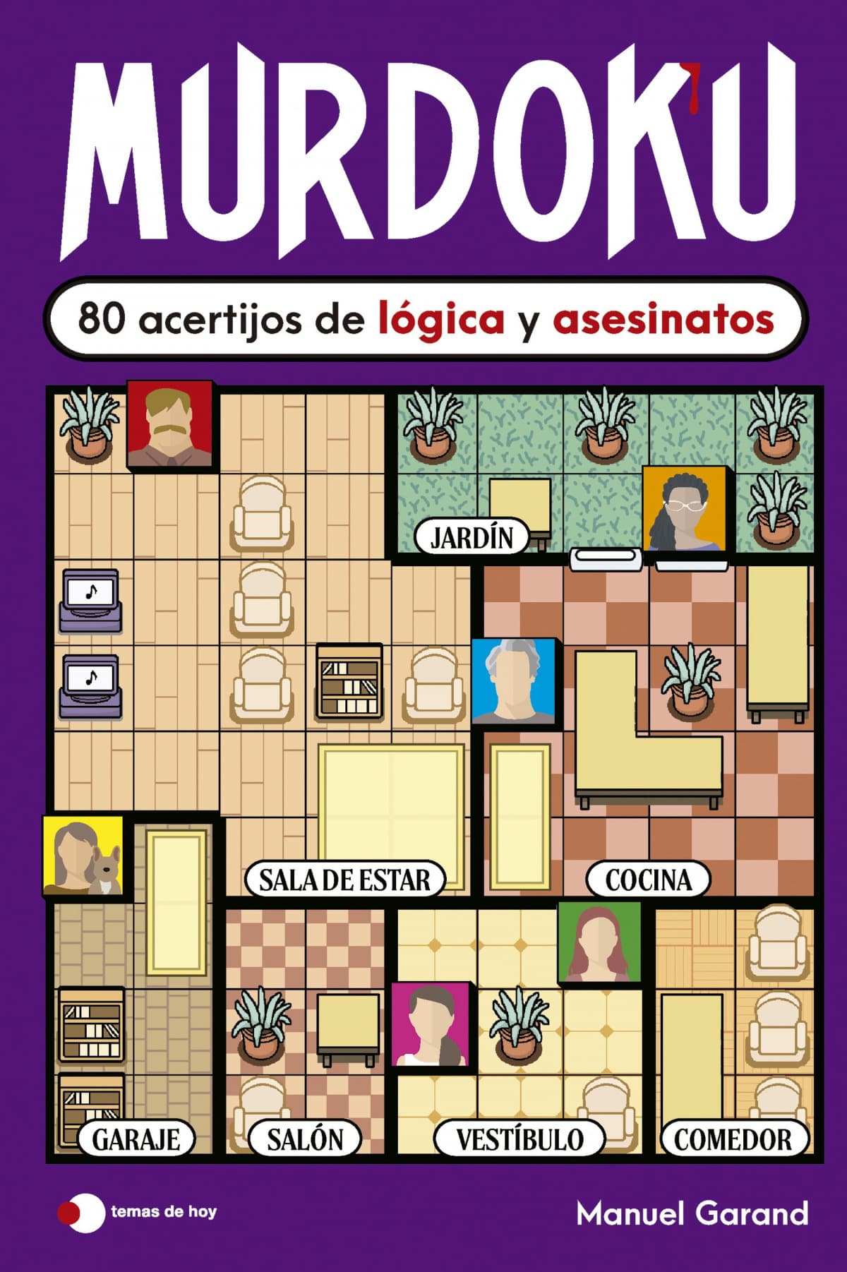 Portada: Murdoku: 80 acertijos de lógica y asesinatos